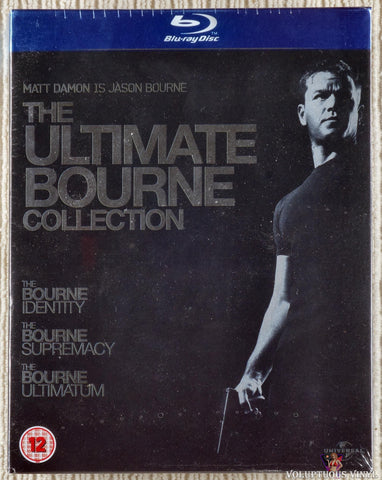 The Ultimate Bourne Collection Trilogy (The Bourne Identity / The Bourne Supremacy / The Bourne Ultimatum) Blu-ray, UK Release, Region Free, SEALED