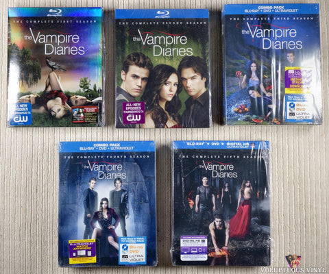 The Vampire Diaries: Season 1, 2, 3, 4, & 5 [Blu-ray]