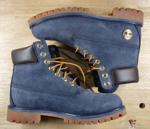 Timberland 6" Premium Navy Blue Limited Edition Men's Boot Size 8M