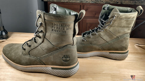 Timberland Cross Mark Utility Boot Military Green Men's Size 7.5
