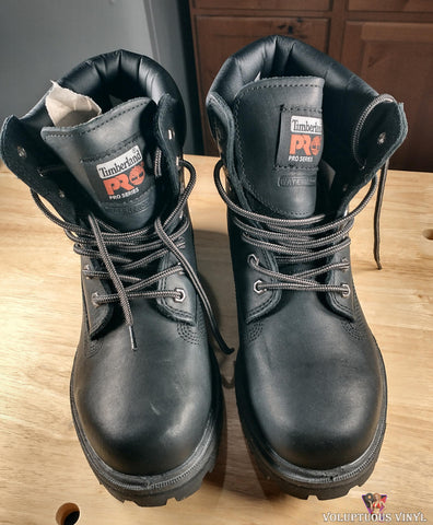 Timberland PRO Series Black Insulated Waterproof Work Boots Men's Size 7.5M