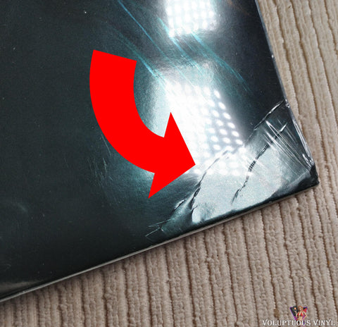 Tommy Genesis – Tommy Genesis vinyl record front cover bottom right corner