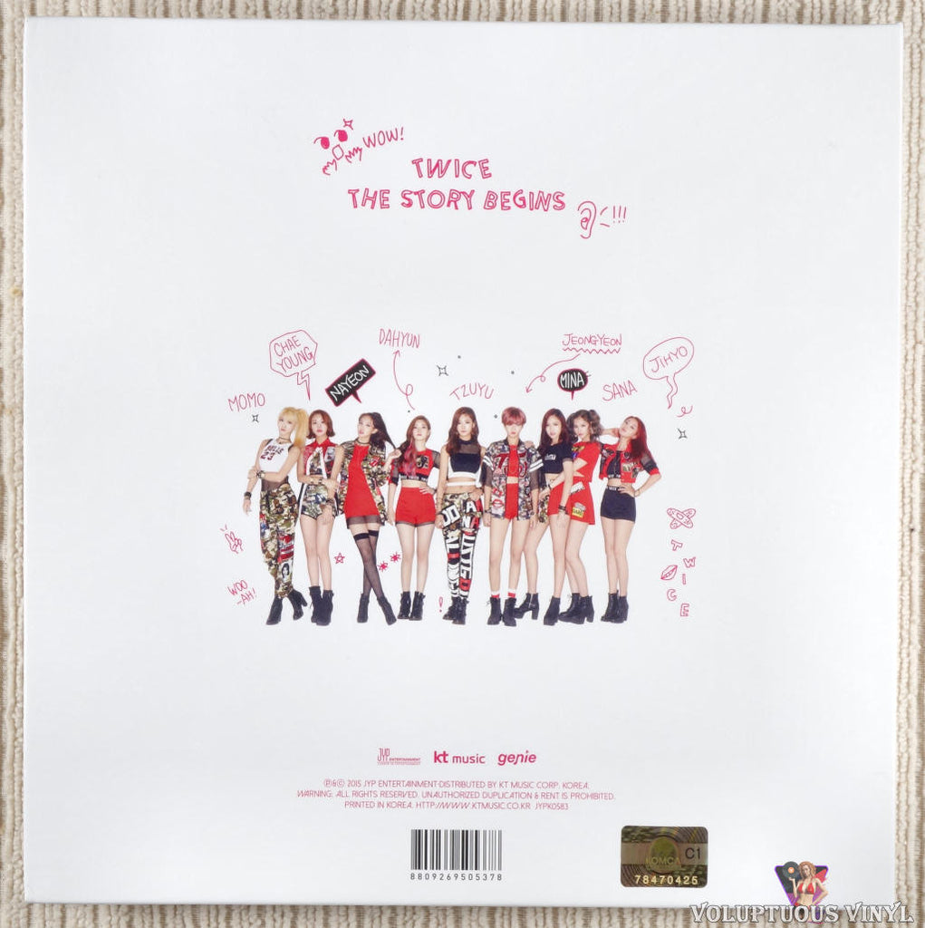 Twice ‎– The Story Begins (2015) CD, Mini-Album – Voluptuous Vinyl 