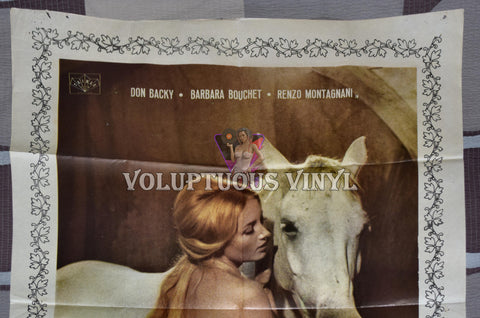 A Naked Mare (1972) - Italian 2F Poster top half
