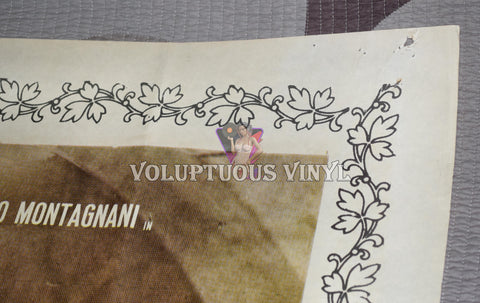 A Naked Mare (1972) - Italian 2F Poster top right corner