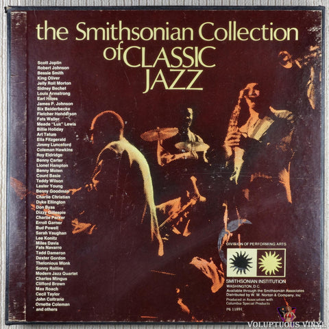 Various – The Smithsonian Collection Of Classic Jazz vinyl record front cover