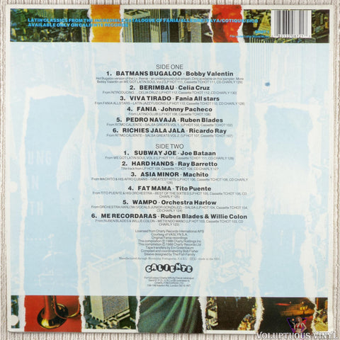 Various – This Is Latin Music vinyl record back cover