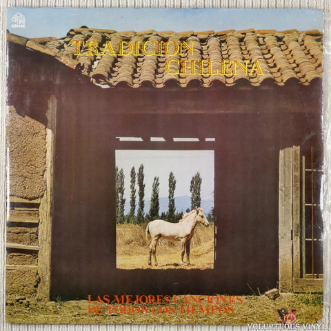 Various – Tradición Chilena - Las Mejores Canciones De Todos Los Tiempos vinyl record front cover