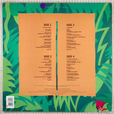 Various – Viva Brasil! vinyl record back cover