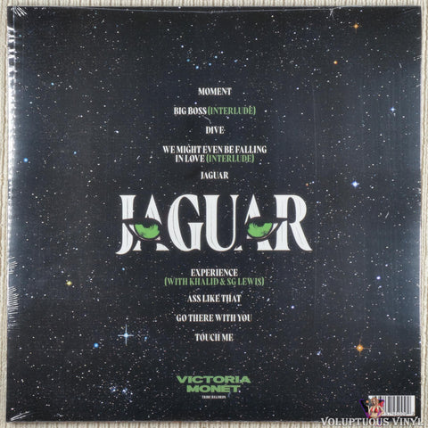 Victoria Monét ‎– Jaguar vinyl record back cover