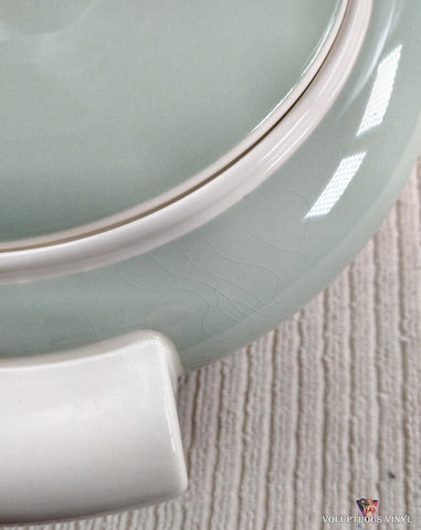 Villeroy & Boch ~ Green & Cream ~ Mid Century Ceramic Tureen