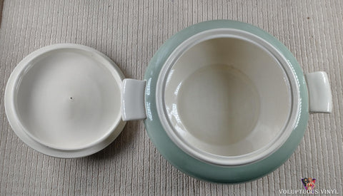Villeroy & Boch ~ Green & Cream ~ Mid Century Ceramic Tureen