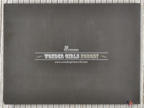 Wonder Girls – Nobody CD back cover