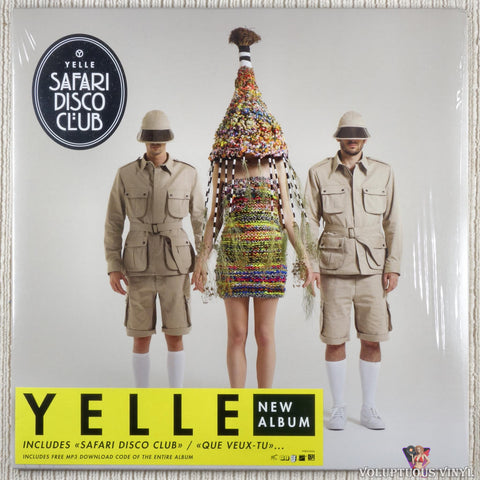 Yelle – Safari Disco Club vinyl record front cover