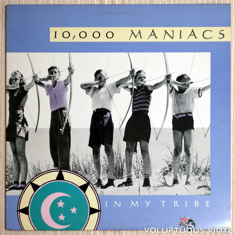 10,000 Maniacs ‎– In My Tribe - Vinyl Record - Front Cover