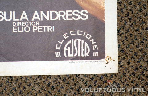 The 10th Victim 1975 Spanish 1 Sheet Movie Poster Printers Info