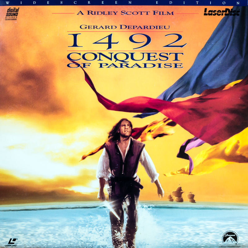 1492: Conquest of Paradise (1992) Ridley Scott LaserDisc