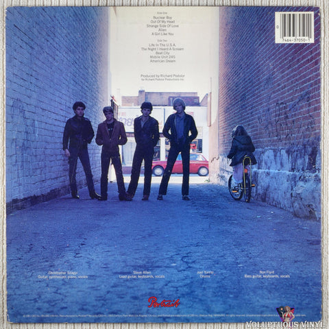 20/20 – Look Out! vinyl record back cover