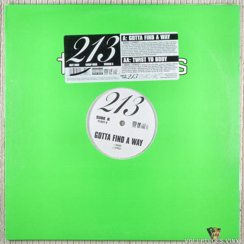 213 – Gotta Find A Way / Twist Yo Body vinyl record front cover