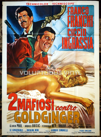 The Amazing Doctor G  (1965) - Italian 2F - James Bond Goldfinger Parody