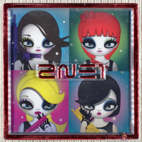 2NE1 – 2NE1 (2011 The Second Mini Album) CD front cover