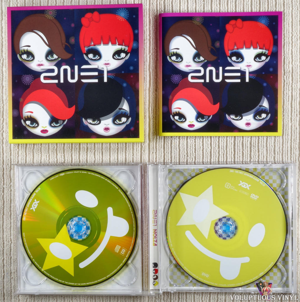 2NE1 – Nolza (2011) CD, Mini-Album, DVD – Voluptuous Vinyl Records