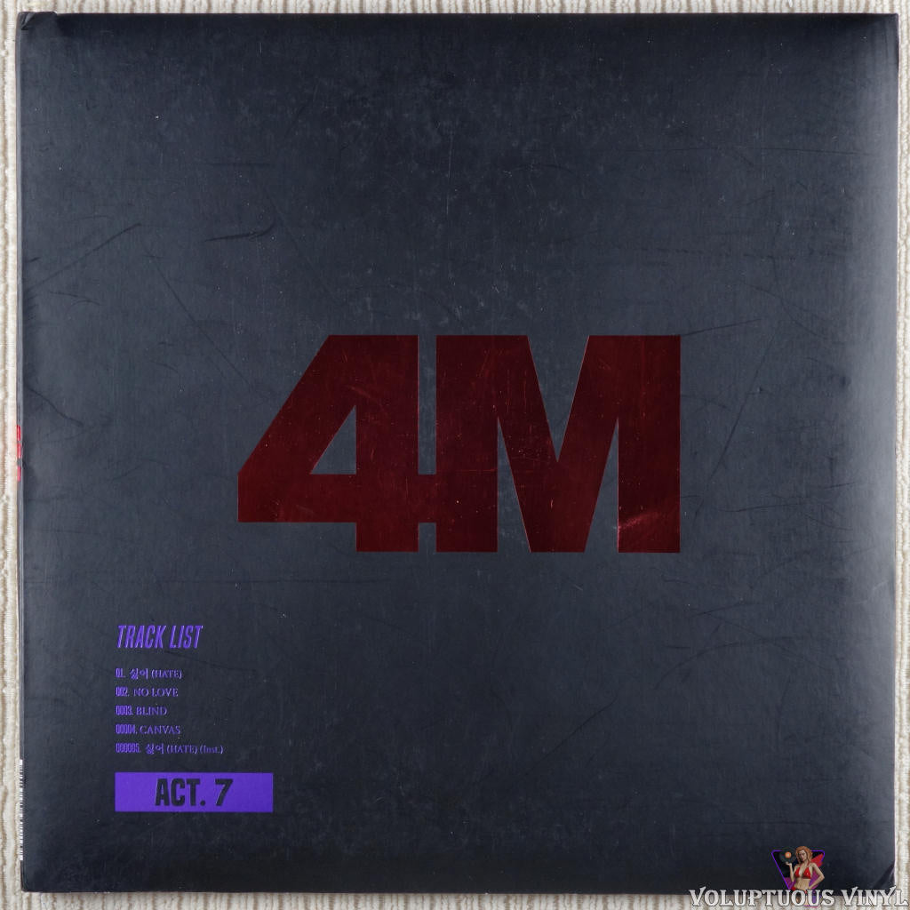 4Minute ‎– Act. 7 (2016) CD, Mini-Album – Voluptuous Vinyl Records