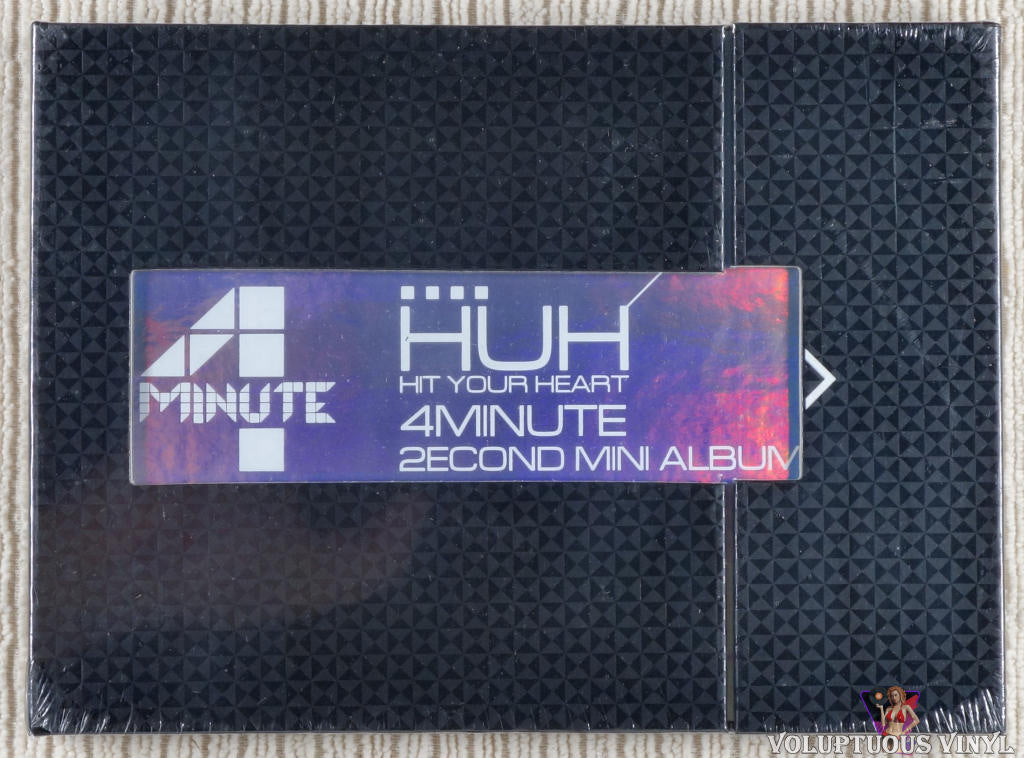 4Minute ‎– Hit Your Heart CD front cover