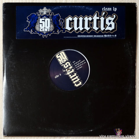 50 Cent ‎– Curtis vinyl record front cover