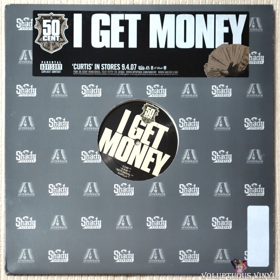 50 Cent ‎– I Get Money vinyl record front cover