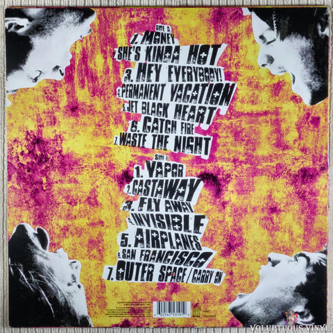 5 Seconds Of Summer ‎– Sounds Good Feels Good vinyl record back cover