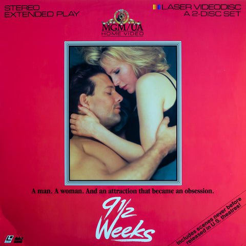 9 1/2 Weeks (1986) LaserDisc