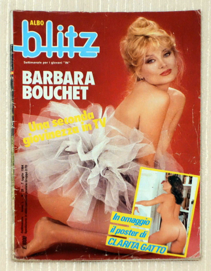 Alto Blitz - July 1984 - Barbara Bouchet - Front Cover