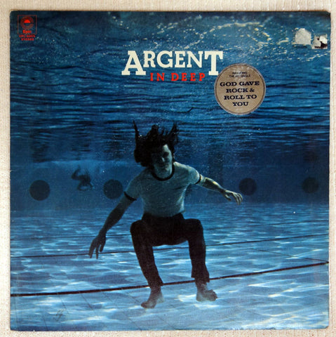 Argent In Deep UK vinyl record front cover.