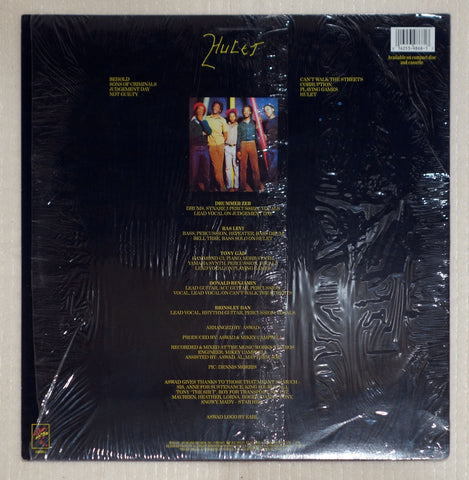 Aswad – Hulet vinyl record back cover