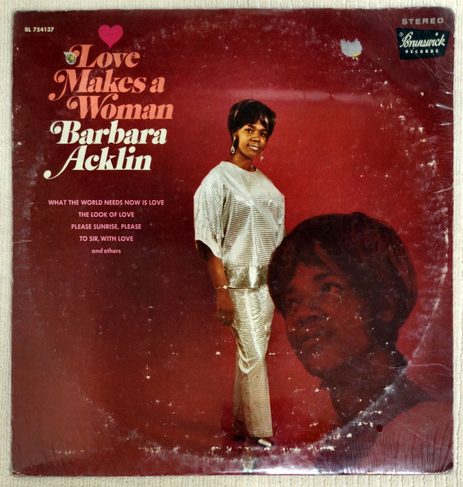 Barbara Acklin – Love Makes A Woman vinyl record front cover