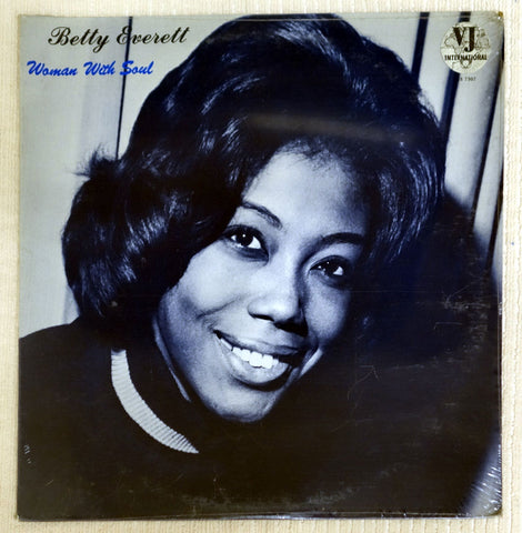 Betty Everett – Woman With Soul vinyl record front cover