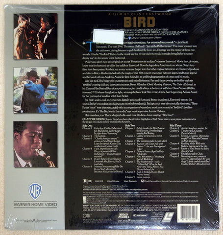 Bird - Laserdisc - Back Cover
