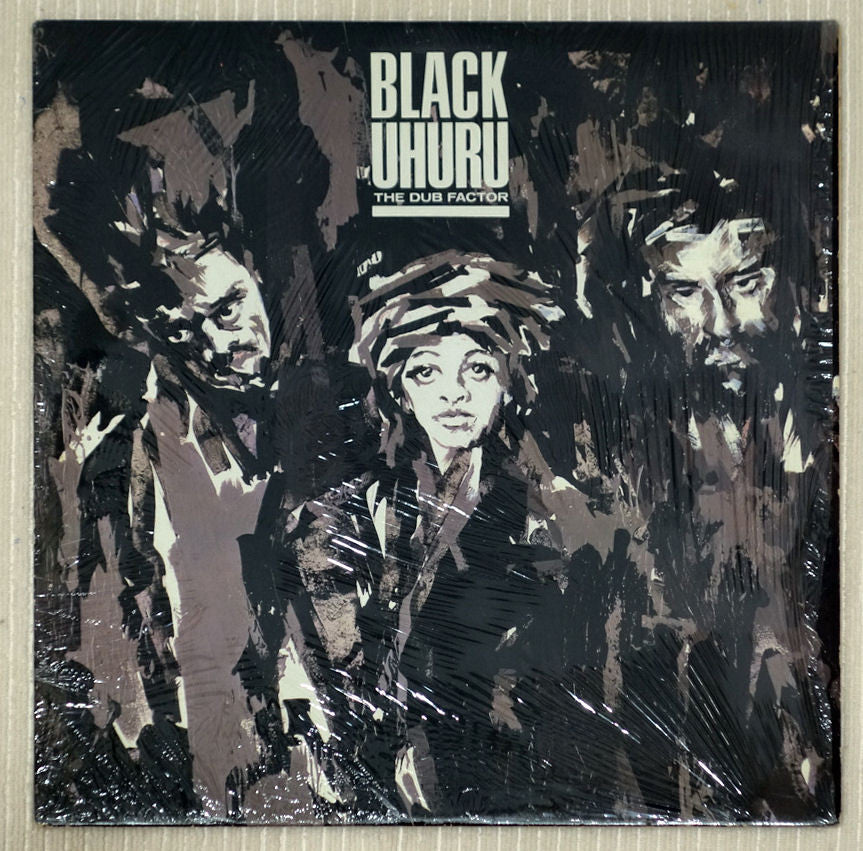 Black Uhuru ‎– The Dub Factor vinyl record front cover