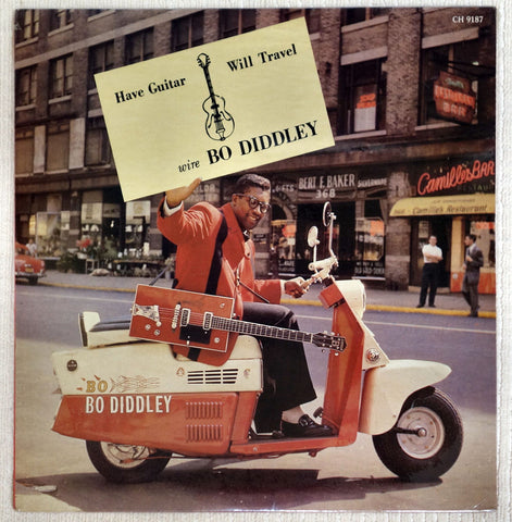 Bo Diddley – Have Guitar, Will Travel vinyl record front cover