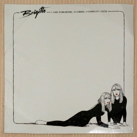 Brigitte ‎– 1 chef d'orchestre, 12 cordes, 3 cuivres et 1 flûte vinyl record front cover