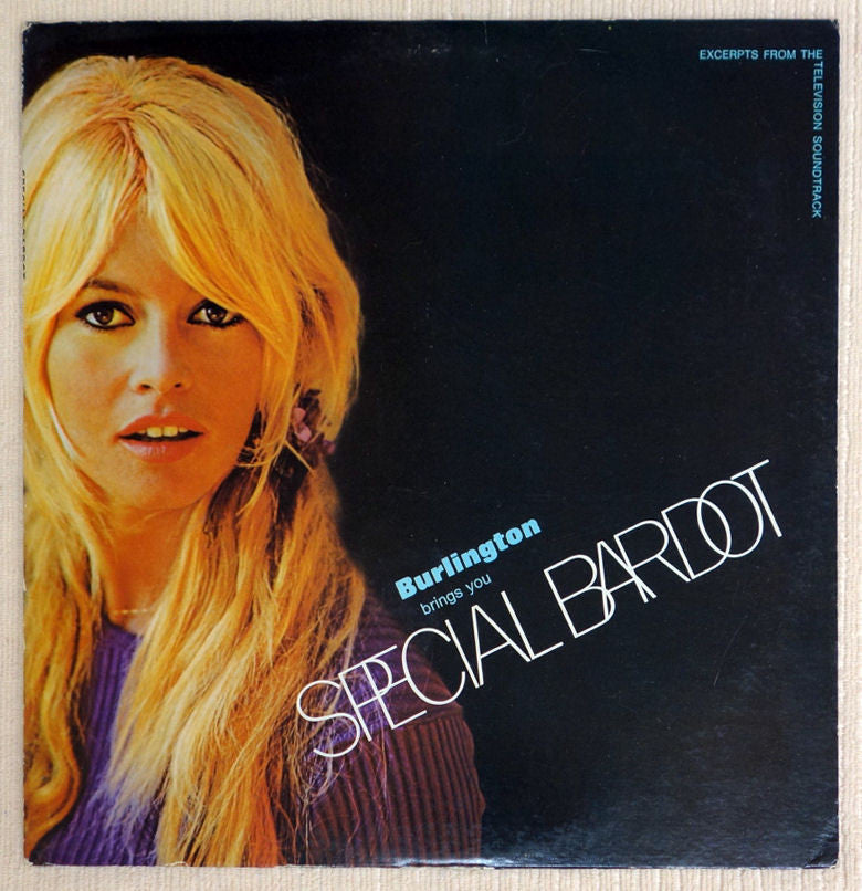 Brigitte Bardot – Special Bardot vinyl record front cover