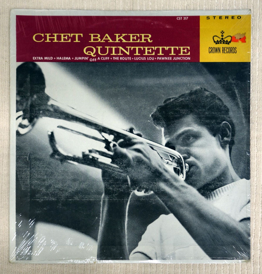 Chet Baker Quintette – Chet Baker Quintette vinyl record front cover