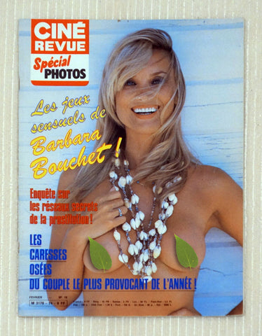 Cine Revue magazine Barbara Bouchet Topless Cover