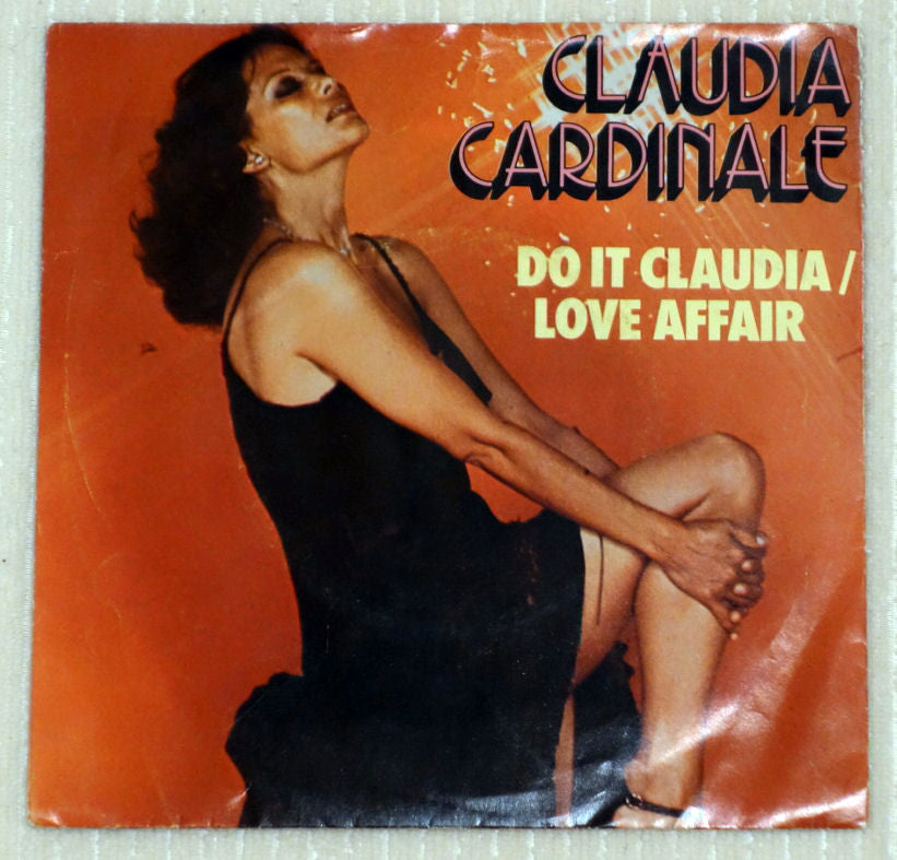 Claudia Cardinale ‎– Do It Claudia - Love Affair vinyl record front cover