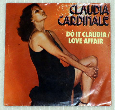 Claudia Cardinale – Do It Claudia / Love Affair (1977) 7" Single, Clear Vinyl, Mexican Press