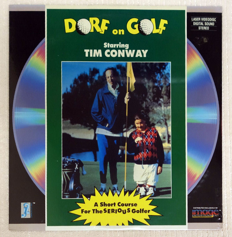Dorf On Golf Laserdisc - Front Cover