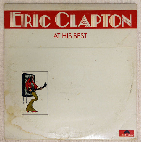 Eric Clapton – At His Best vinyl record front cover