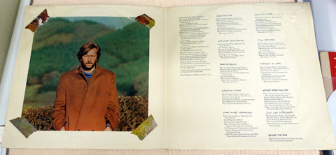 Eric Clapton – Behind The Sun vinyl record inside gatefold
