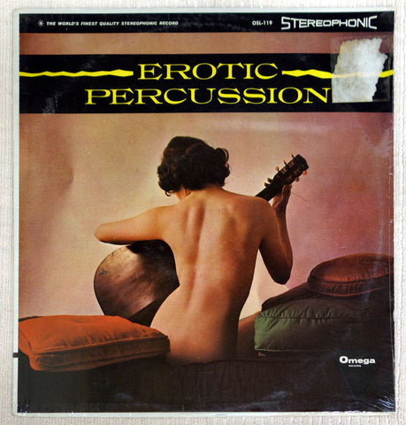 Unknown Artist ‎– Erotic Percussion vinyl record front cover